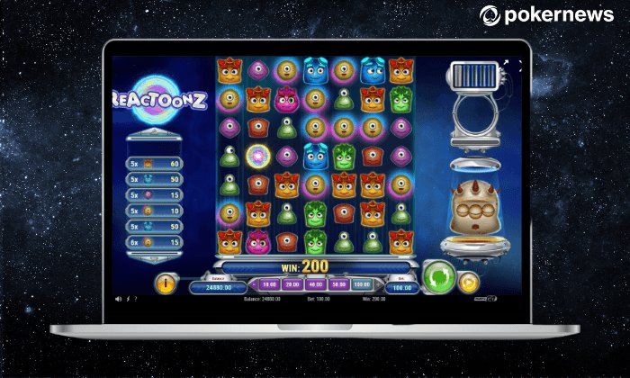 Présentation de reactoonz slot recension