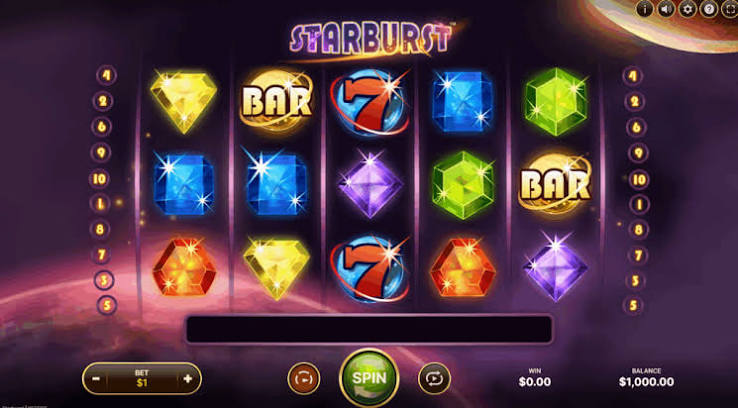 Hvor kan man spille Starburst Få alle svarene her!